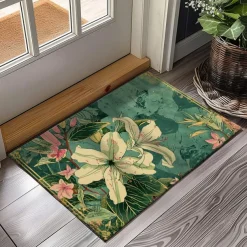 Countryside Tuilps Doormat Floor Mats Washable Rugs Kitchen Mat Non-Slip Oil Proof Rug Indoor Outdoor Mat Bedroom Decor Bathroom Mat Entrance Rug