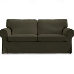 Cover for 2 Seat Sofa 100% Cotton loveseat Slipcover Soft and Breathable Fabric for Maximum Comfort LITB PRIME cover Ektcover