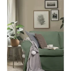 Cover for 2 Seat Sofa 100% Cotton loveseat Slipcover Soft and Breathable Fabric for Maximum Comfort LITB PRIME cover Ektcover