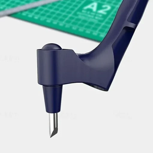 Craft Cutting Tools Stainless Steel Craft Knives With 360-Degree Rotating Blade Precision Art Knife Cutter Art Cutting Tool Handheld Engraving Pen For Craft Hobby Scrapbooking Stencil