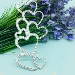 Create Beautiful Crafts with Metal Love Greeting Card Lace Cutting Dies - Perfect for Card Making, Scrapbooking, Stamping & More!