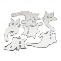 Create Beautiful Crafts with Metal Cat Cutting Dies - Perfect for Card Making, Scrapbooking, Stamping & More!