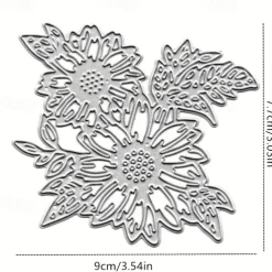Create Beautiful Sunflower with Metal Trees Cutting Dies - Perfect for Card Making, Scrapbooking, Stamping & More!