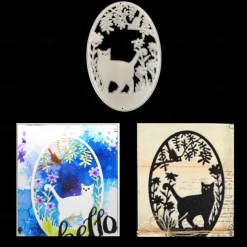 Create Cat with Metal Cutting Dies - Perfect for Card Making, Scrapbooking, Stamping & More!