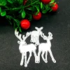 Create Christmas Deer with Metal Cutting Dies - Perfect for Card Making, Scrapbooking, Stamping & More!