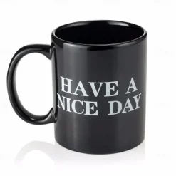 Creative Mug Have a Nice Day Coffee Mug Middle Finger Funny Cup for Coffee Milk Tea Cups Novelty Gifts 11OZ