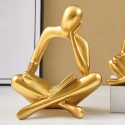Creative Resin Material Single Handed Face Reading Figurine Decorative Ornaments In Black White And Gold Colors Available For Home Restaurant Decoration Gatherings And Holiday Decoration Aupplie