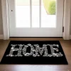 Crystal Home Doormat Floor Mats Washable Rugs Kitchen Mat Non-Slip Oil Proof Rug Indoor Outdoor Mat Bedroom Decor Bathroom Mat Entrance Rug