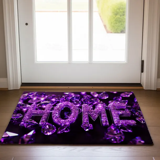 Crystal Home Doormat Floor Mats Washable Rugs Kitchen Mat Non-Slip Oil Proof Rug Indoor Outdoor Mat Bedroom Decor Bathroom Mat Entrance Rug