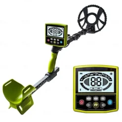 Custom Handheld Gold Metal Detector - Waterproof Outdoor Treasure Hunting & Archaeology Tool with 5 Professional Modes, 11" Waterproof Coil & Adjustable Stem