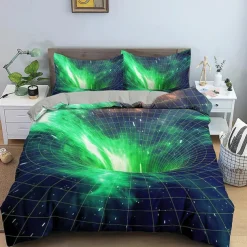 3D Bedding Vortex print Print Duvet Cover Queen King Size Bedding Sets Comforter Cover with 1 print Print Duvet Cover or Coverlet，2 Pillowcases