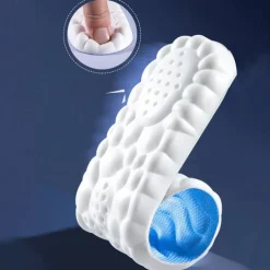 4D Cloud Technology Sports Insoles Soft, Breathable Shock-Absorbing Cushioning for Optimal Orthopedic Care