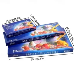 3D Crayon Painting DIY Oil Pastel For Artist Student Graffiti Soft Pastel Painting Drawing Pen School Stationery Art Supplies Soft Crayon Set