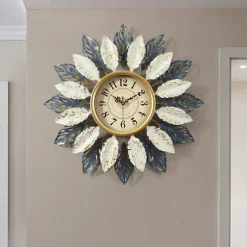 3D Large 53/60cm Wall Clock Modern Minimalist Creative Metal Silent Clocks for Home Living Room Bedroom Corridor Decoration Clocks