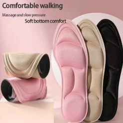 5D Massage Memory Foam Insoles For Shoes Sole Breathable Cushion Sport Running Insoles For Feet Orthopedic Insoles