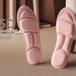 5D Massage Memory Foam Insoles For Shoes Sole Breathable Cushion Sport Running Insoles For Feet Orthopedic Insoles