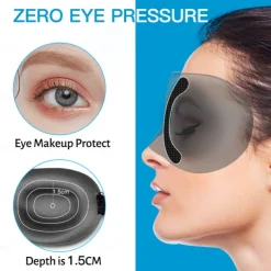 3D Upgraded Sleep Mask for Men and Women - Provides Total Darkness, Breathable, Ideal for Students, Relieves Fatigue, Blackout Eye Mask