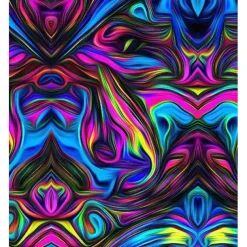 3D Vortex Duvet Cover Bedding Sets Comforter Cover with 1 Duvet Cover or Coverlet，1Sheet，2 Pillowcases for Double/Queen/King(1 Pillowcase for Twin/Single)