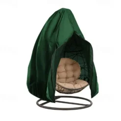 210D Waterproof Outdoor Chair Covers with Zipper, Durable Large Outdoor Chair Cover, Waterproof Windproof Anti-UV for Outdoor Swing Chair