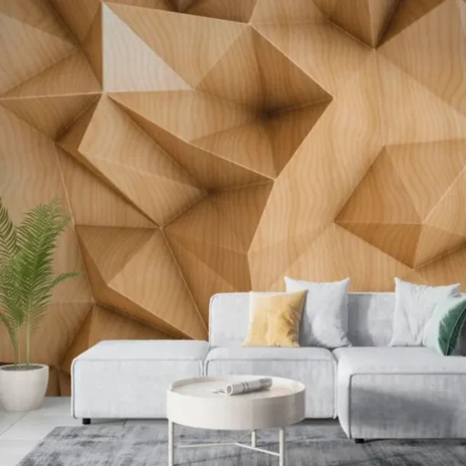3D Wood Mural Wallpaper Wall Sticker Covering Print Peel and Stick PVC / Vinyl Material Self Adhesive / Adhesive Required Wall Decor Wall Mural for Living Room Bedroom