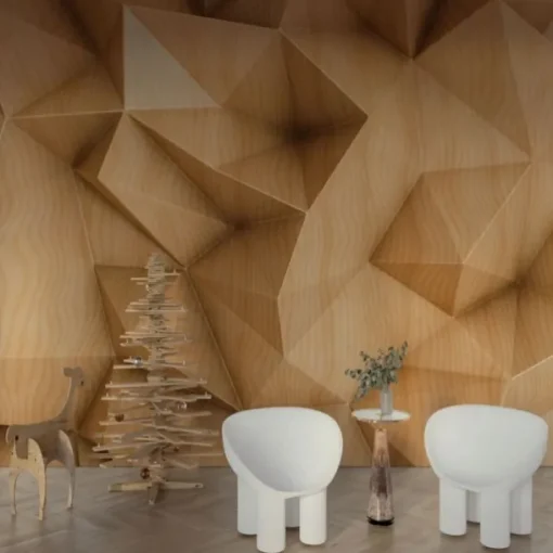 3D Wood Mural Wallpaper Wall Sticker Covering Print Peel and Stick PVC / Vinyl Material Self Adhesive / Adhesive Required Wall Decor Wall Mural for Living Room Bedroom