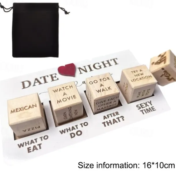 Date Night Dice After Dark Edition | 5th Anniversary Gift | Couples Gift | Wedding or Engagement Gift-Valentine's Day Gift