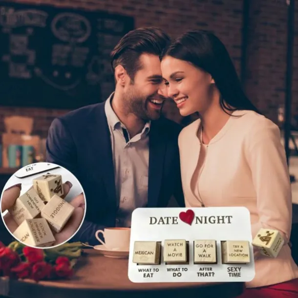Date Night Dice After Dark Edition | 5th Anniversary Gift | Couples Gift | Wedding or Engagement Gift-Valentine's Day Gift