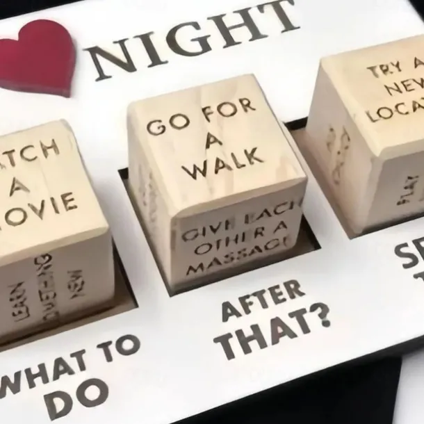 Date Night Dice After Dark Edition | 5th Anniversary Gift | Couples Gift | Wedding or Engagement Gift-Valentine's Day Gift