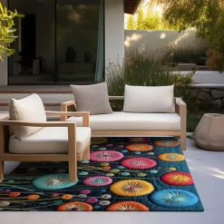 Deadlion Quilting Area Rug Kitchen Mat Non-Slip Oil Proof Floor Mat Livingroom Rug Indoor Outdoor Mat Bedroom Decor Bathroom Mat Entrance Rug Door Mat