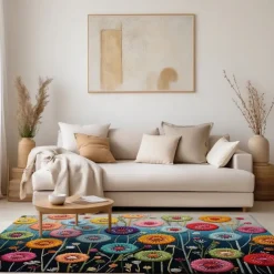 Deadlion Quilting Area Rug Kitchen Mat Non-Slip Oil Proof Floor Mat Livingroom Rug Indoor Outdoor Mat Bedroom Decor Bathroom Mat Entrance Rug Door Mat