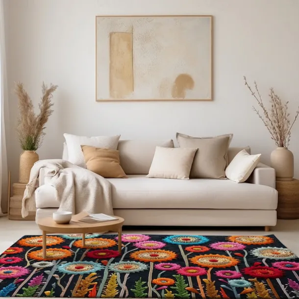 Deadlion Quilting Area Rug Kitchen Mat Non-Slip Oil Proof Floor Mat Livingroom Rug Indoor Outdoor Mat Bedroom Decor Bathroom Mat Entrance Rug Door Mat