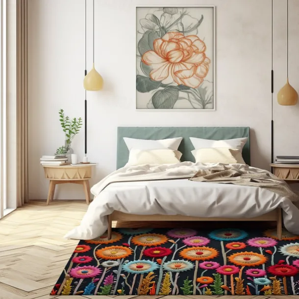 Deadlion Quilting Area Rug Kitchen Mat Non-Slip Oil Proof Floor Mat Livingroom Rug Indoor Outdoor Mat Bedroom Decor Bathroom Mat Entrance Rug Door Mat