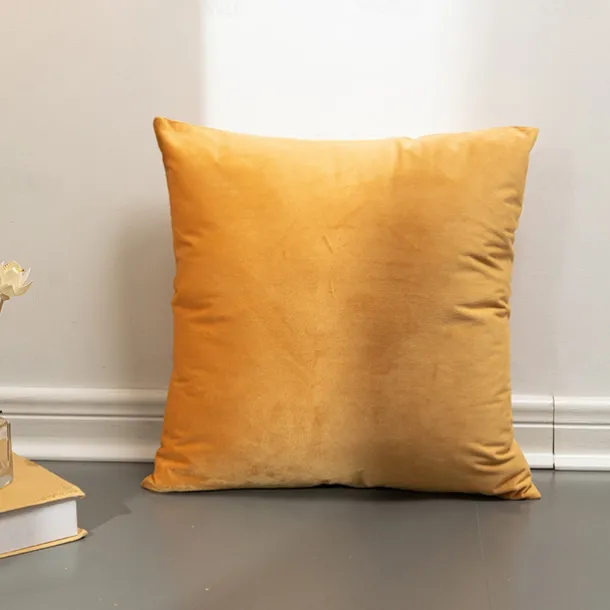 Decorative Toss Pillows Fall Throw Pillow Covers Cushion Cover Modern Simple Thick Dutch Velvet Solid Color Sofa Living Room Bed Room 1PC Pink Blue Sage Green Purple