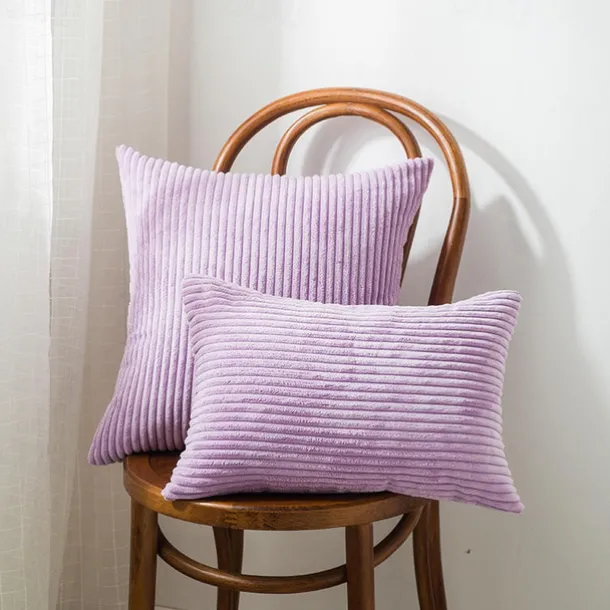 Decorative Toss Pillows Fall Throw Pillow Covers Simple Northern Europe Short Plush Solid Colored Home Office Pillow Case Cover Living Room Bedroom Sofa Cushion Cover Pink Blue Sage Green