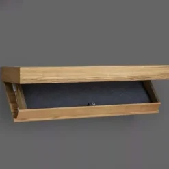 Designer Shelves with Compartments, Hidden Floating Shelves, Upgraded Concealed Compartment Storage Solutions, Wall Panel for Living Room Office, Wooden Shelf Decoration