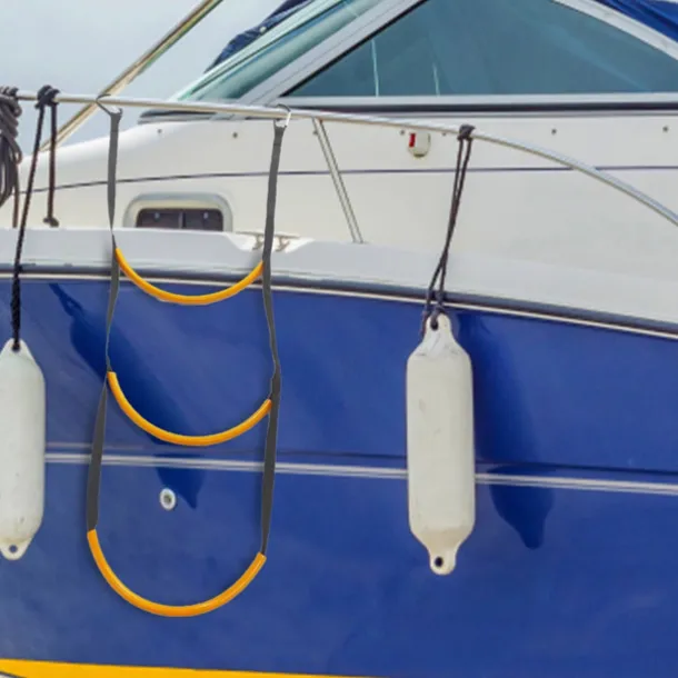 Detachable Rope Ladder For Lnflatable Boats,Jet Skis, Cruise, Assist Boat Folding Ladder