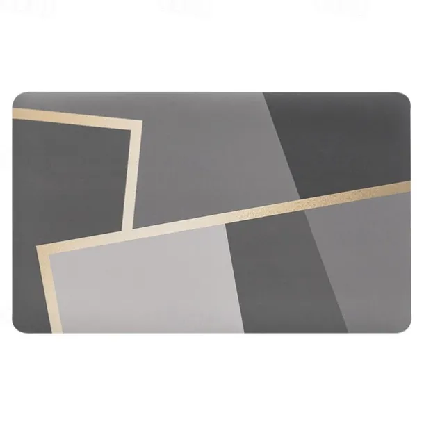 Diatomaceous Earth Bath Mat Non-slip Super Absorbent Toilet Door Quick-Drying Foot Mat Entry Door Mat Non-Slip Mat