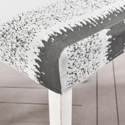 Dining chair Cover For Home Polar Fleece Fabric Chair Cover Stretch Slipcovers Seat Chair Covers