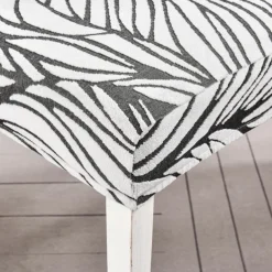 Dining chair Cover For Home Polar Fleece Fabric Chair Cover Stretch Slipcovers Seat Chair Covers