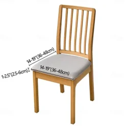 Dining Chair Cover Stretch Chair Seat Slipcover Elastic Chair Protector For Dinning Party Hotel Wedding Soft Removable Washable
