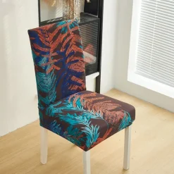 Dining Chair Cover Super Fit Stretch Removable Washable Short Dining Chair Protector Cover Seat Slipcover for Hotel Dining Room Ceremony Banquet Wedding Party