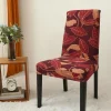 Dining Chair Cover Super Fit Stretch Removable Washable Short Dining Chair Protector Cover Seat Slipcover for Hotel Dining Room Ceremony Banquet Wedding Party