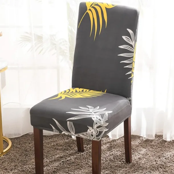 Dining Chair Cover Super Fit Stretch Removable Washable Short Dining Chair Protector Cover Seat Slipcover for Hotel Dining Room Ceremony Banquet Wedding Party