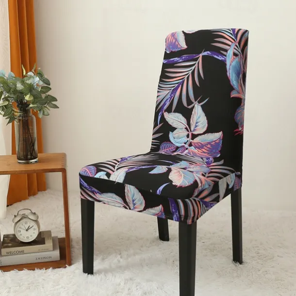 Dining Chair Cover Super Fit Stretch Removable Washable Short Dining Chair Protector Cover Seat Slipcover for Hotel Dining Room Ceremony Banquet Wedding Party