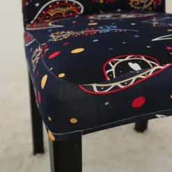 Dining Chair Cover Super Fit Stretch Removable Washable Short Dining Chair Protector Cover Seat Slipcover for Hotel Dining Room Ceremony Banquet Wedding Party