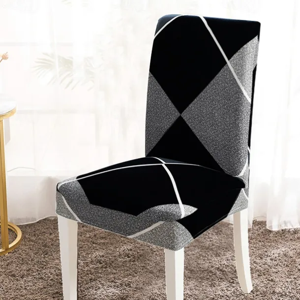 Dining Chair Cover Super Fit Stretch Removable Washable Short Dining Chair Protector Cover Seat Slipcover for Hotel Dining Room Ceremony Banquet Wedding Party