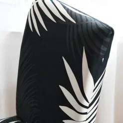 Dining Chair Cover Super Fit Stretch Removable Washable Short Dining Chair Protector Cover Seat Slipcover for Hotel Dining Room Ceremony Banquet Wedding Party