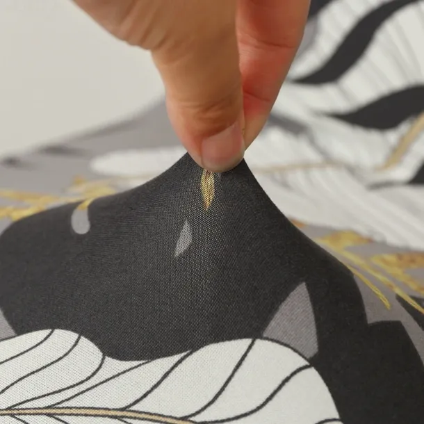 Dining Chair Cover Super Fit Stretch Removable Washable Short Dining Chair Protector Cover Seat Slipcover for Hotel Dining Room Ceremony Banquet Wedding Party