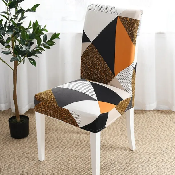 Dining Chair Cover Super Fit Stretch Removable Washable Short Dining Chair Protector Cover Seat Slipcover for Hotel Dining Room Ceremony Banquet Wedding Party