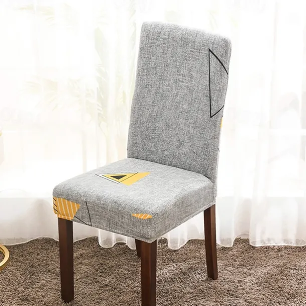 Dining Chair Cover Super Fit Stretch Removable Washable Short Dining Chair Protector Cover Seat Slipcover for Hotel Dining Room Ceremony Banquet Wedding Party